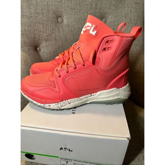 APL Sneakers for Men for Sale - Shop Men APL Athletic Propulsion Lab Fire Coral Defender High Top Hiking Sneaker Size 7